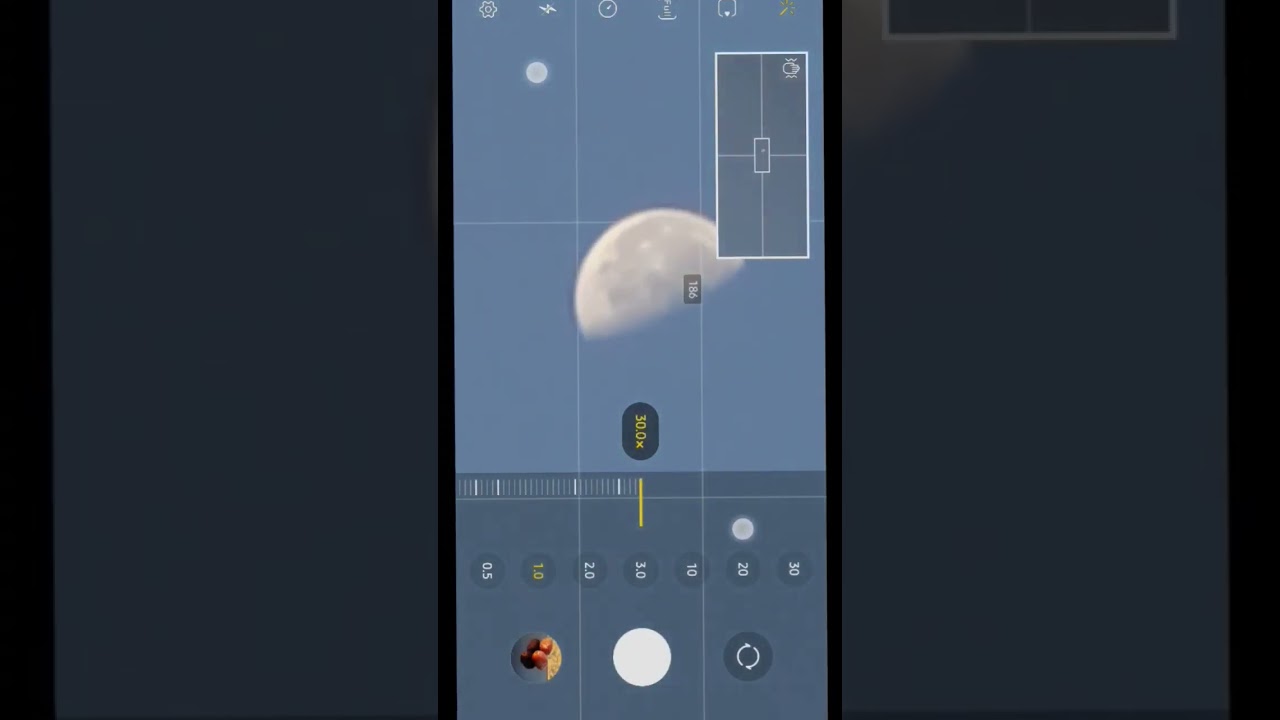 moon shot with mobile phone | samsung s20 fe 5g