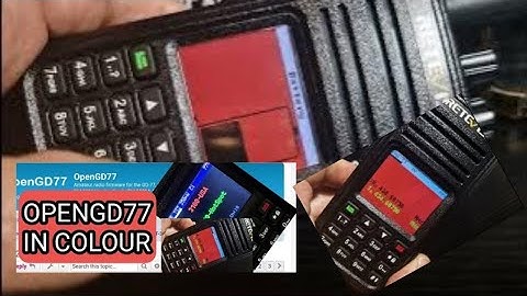 OPENGD77 - IN Colour