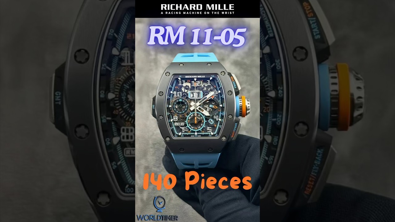 Richard Mille RM 11-05: The ULTIMATE Luxury Watch Close-Up! [2024] 