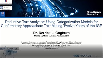 Deductive Text Analytics: Using Categorization Models for Confirmatory Approaches