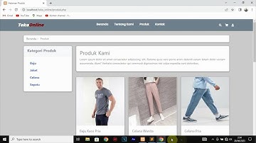17 - Tutorial Membuat Toko Online Dengan PHP dan Mysqli - Membuat Halaman Produk