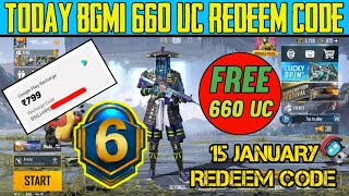 BGMI 660 UC REDEEM CODE TODAY || BGMI NEW REDEEM CODE || BATTLEGROUNDS MOBILE INDIA UC REDEEM CODE screenshot 5