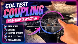 2026 CDL Pre-Trip Inspection: Coupling Area | EXACTLY What to Say on Your Test