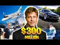 Brad Pitt&#39;s Lifestyle 2023 | Net Worth, Car Collection, Mansion, Private Jet...