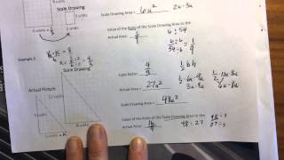 (part 1) Lesson 19 - Computing Actual Areas From a Scale Drawing