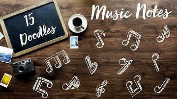 Music Notes Doodles I Aftereffects templates I Bellatrixcorp