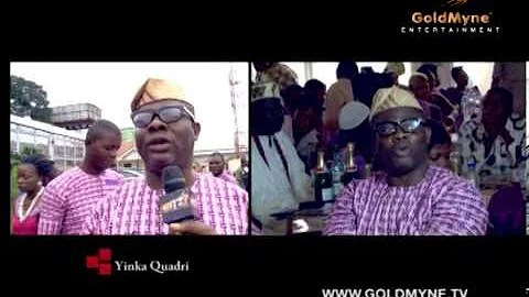 Actress Fausat Balogun[Madam Saje] 50th Birthday Party With  Pasuma,Yinka Quadri..