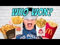 Guess the fast food fries! | Fast Food COMPETITION