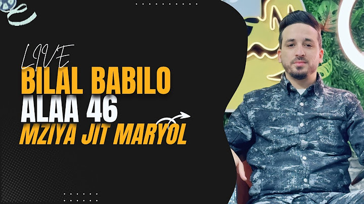Bilal babilo - Maziya Jit Maryoul -[ لـفعة في صـفة مـراا }Exclusive Audio Officiel | reprise Milor