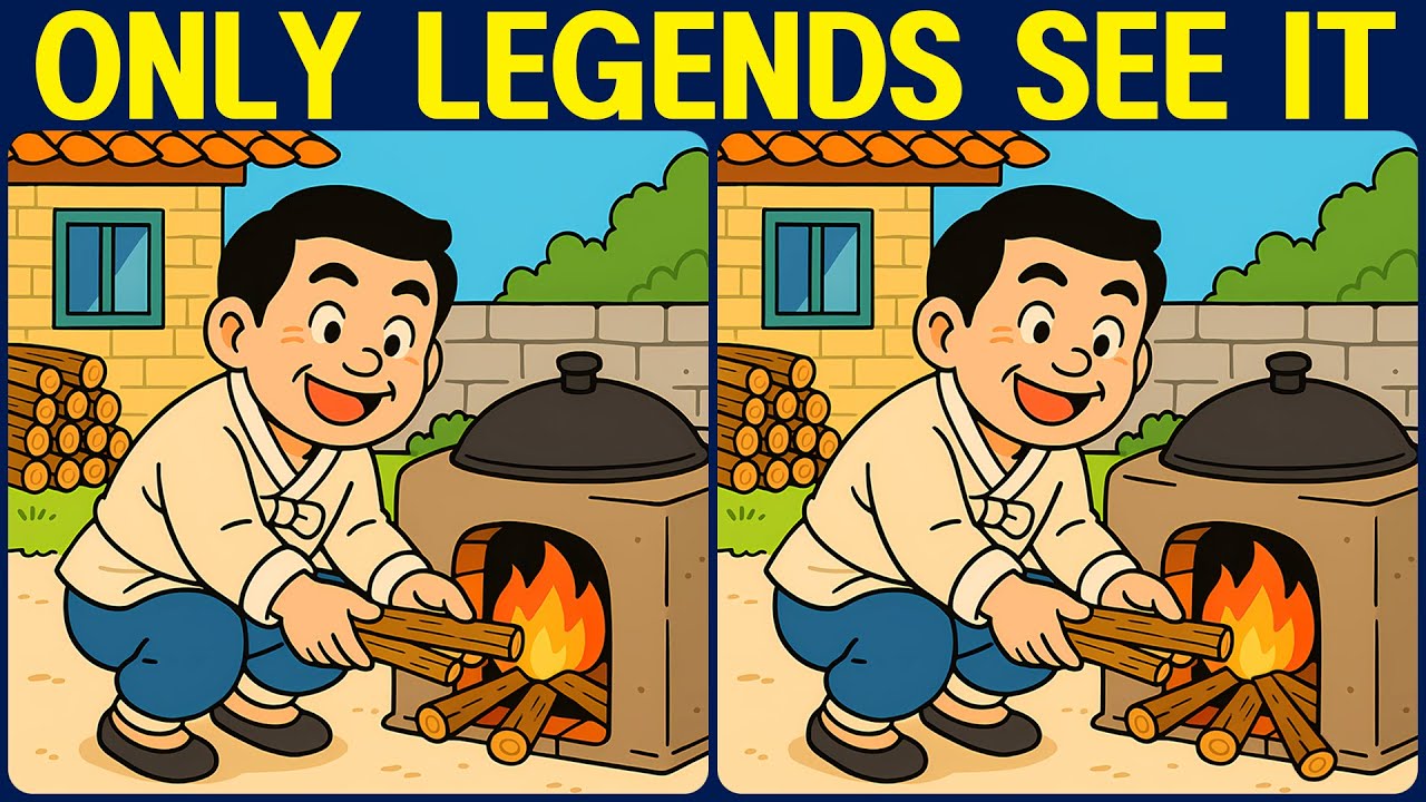 [Spot the Difference Brain Training] Find them all and prove your smartness.