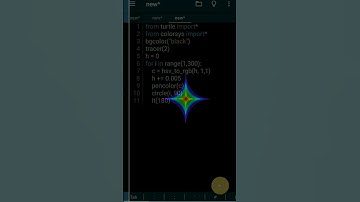 Wonderful graphics design by mobile | python for beginners | python #programming #shorts #viral