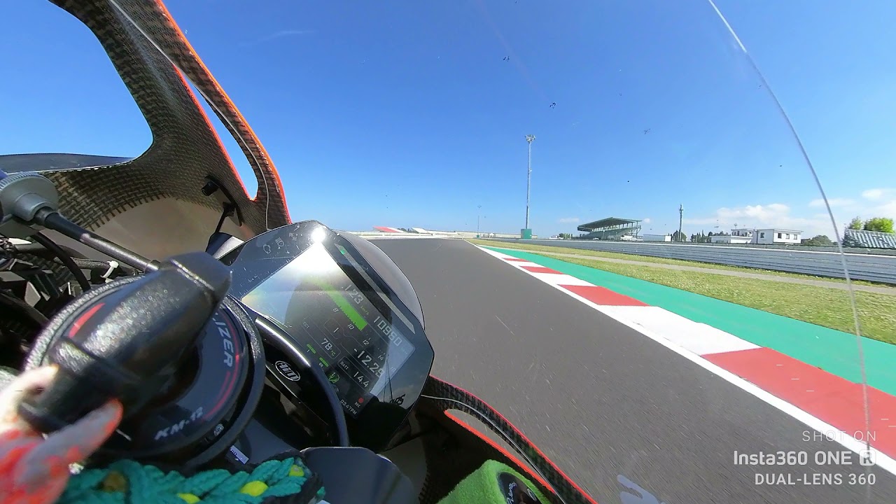 Misano 23/04/2021 zx10r on board 1.49.5