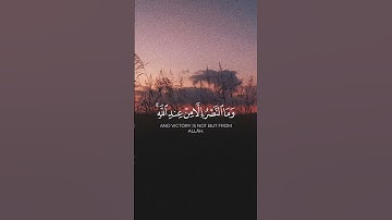 وما النصر إلا من عند الله _ ناصر القطامي سورة الأنفال الآية ١٠ #قران #quran