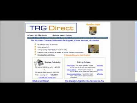 TRG Direct Filing Demo Pt 1