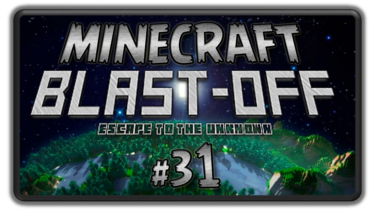 Minecraft BLAST OFF Lets Play - BashREO #31