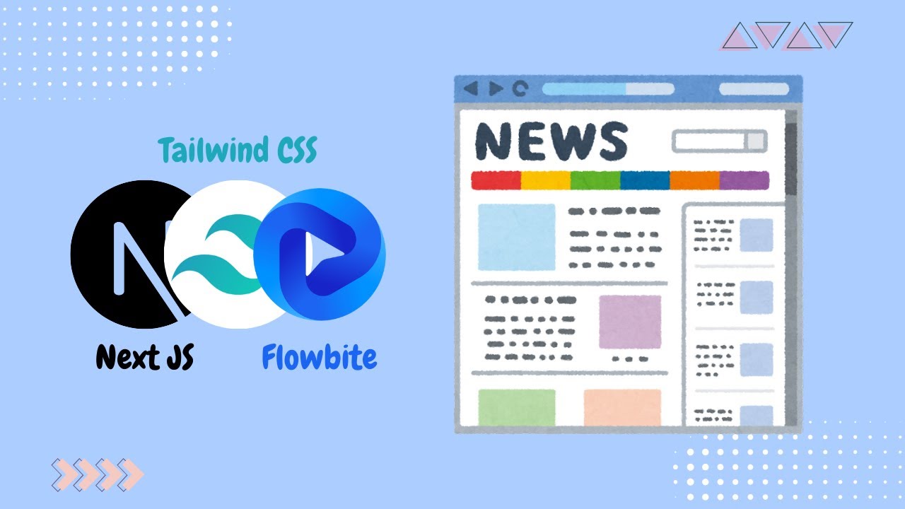 Tutorial Make Landing Page News Portal with Next JS Tailwind CSS ...