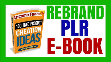How To Edit A PLR EBook and Rebrand it Fast |🤑 Edit plr report and sell it