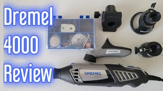 Dremel 4000 With Flexible Shaft - Tools & Accessories TEST