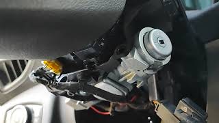 How to remove an Ignition Barrel from Ford Transit Connect 2013