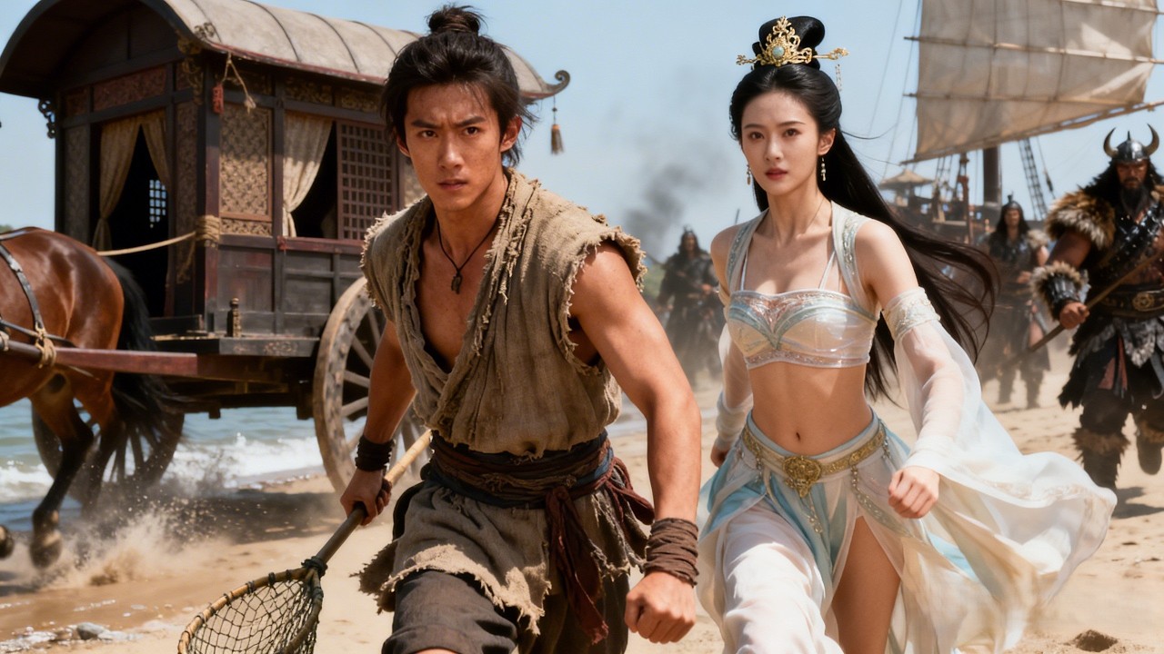 失忆女帝的逃亡爱情：异世渔夫的守护