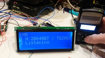 Mmdvm display