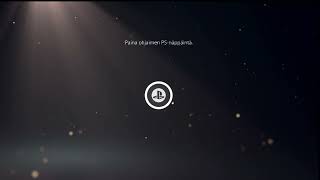 Playstation 5 Boot screen