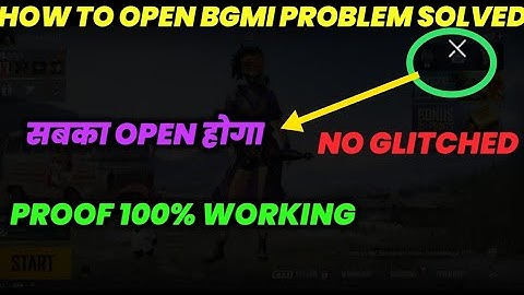 Bgmi New Season Not Opening Problem Solved | Bgmi 1.6 Update |  Bgmi Not Opening  | Bgmi Not Open