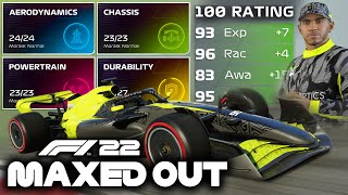 HOW QUICK IS A FULLY-MAXED OUT CAR IN F1 22 MY TEAM CAREER? - 100 OVR AI AUSTRIA IN 60 SECONDS?