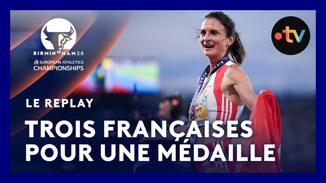 Birmingham 2026 : Alice Finot en ARGENT sur le 3000 m steeple (F) !