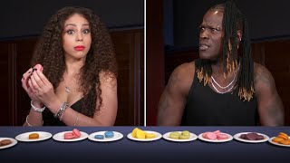 WWE Superstars taste test French macarons ahead of WWE Backlash