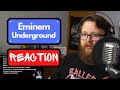 Eminem Underground Reaction - Metal Guy Reacts