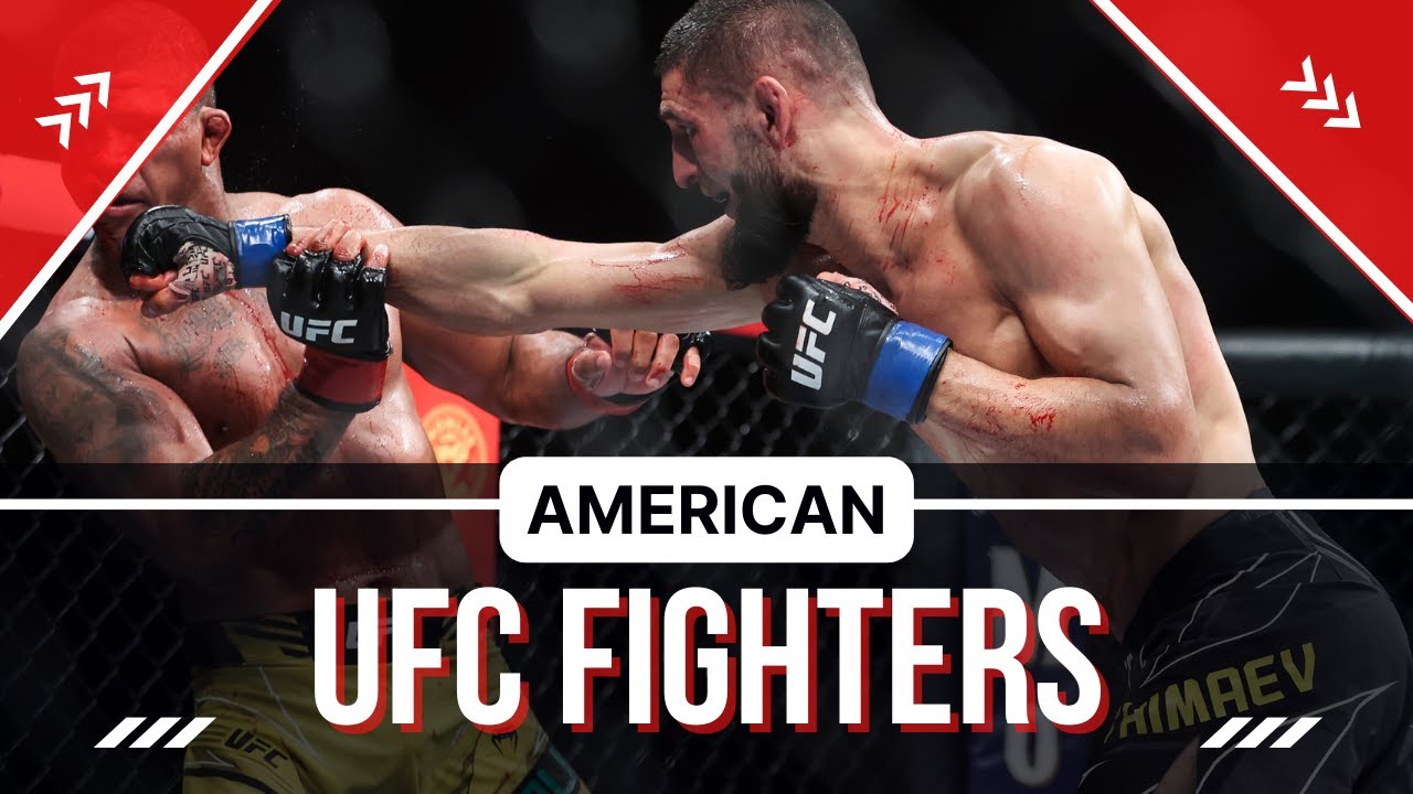 9 Best American UFC Fighters YouTube