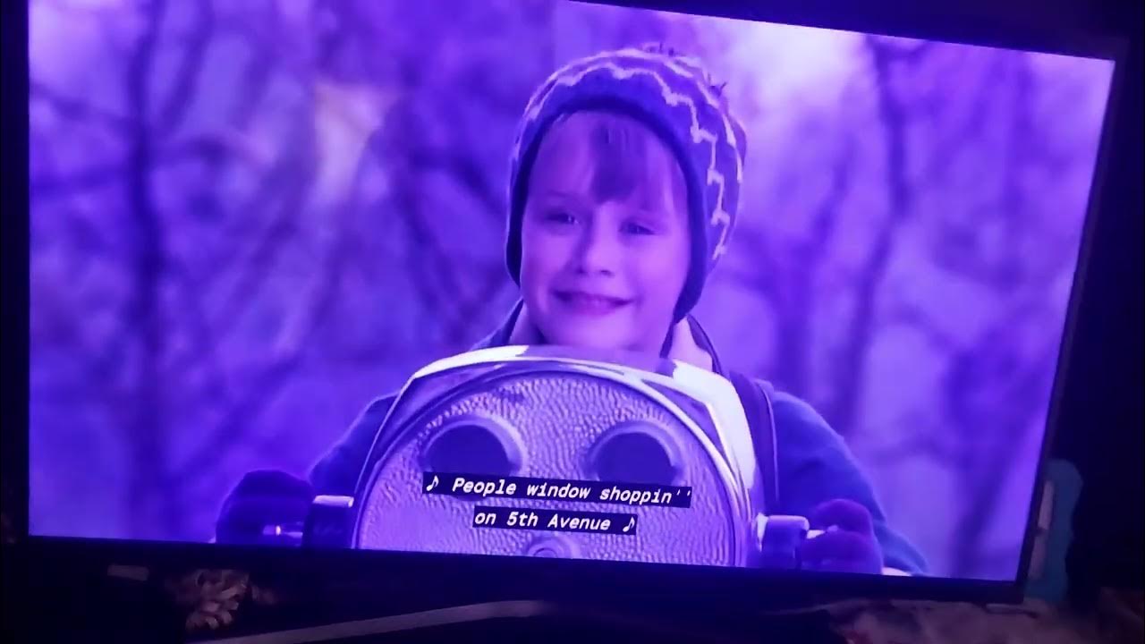 Home Alone 2 Kevin in New York (Audio Description) YouTube