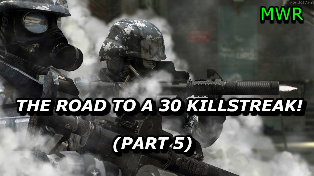 30 KILLS/NO DEATHS IN MWR? MODERN WARFARE REMASTERED - ROAD TO A 30 KILLSTREAK (EP5)