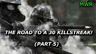 30 KILLS/NO DEATHS IN MWR MODERN WARFARE REMASTERED - ROAD TO A 30 KILLSTREAK (EP5)