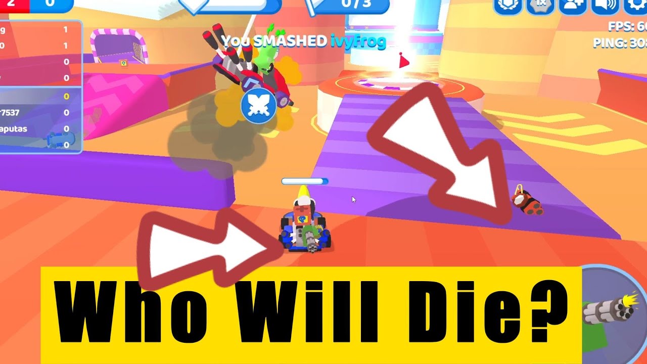 [Smash Karts] How We Won a Thrilling Battle Against Them It Was So