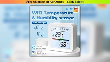 Tuya Wifi Temperature — Discount (2025): Tuya New Wifi Temperature Humidity Sensor Smart