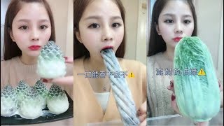 Sütlü Buz Yemek Videoları - Asmr Frozen Milk Eating
