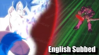 Super Dragon Ball Heroes Episode 53 English Subbed Goku Ultra Instinct Vs Majin Ozotto