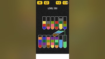 【Water Sort Puzzle】 Level 1351