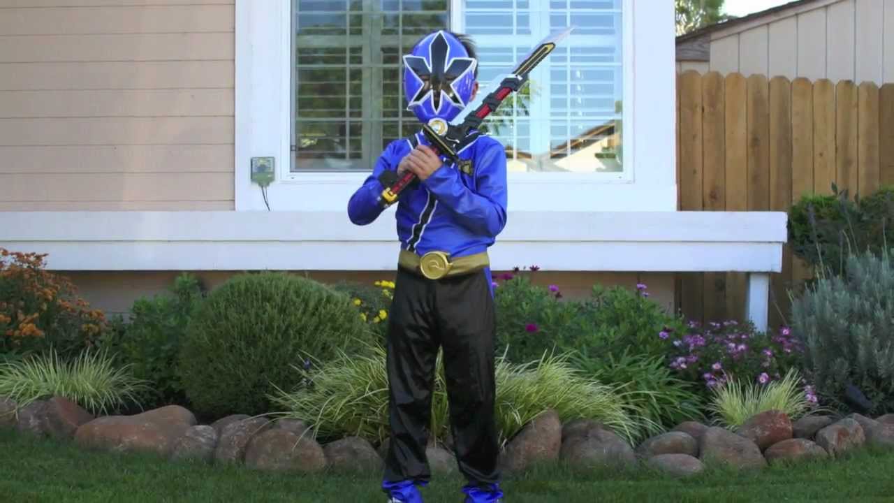 Dominic the Blue Samurai Ranger!