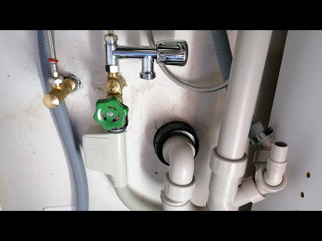 Jeenuuder Spülmaschinen Anschluss-Set - Abflussschlauch & Adapter Komplettset