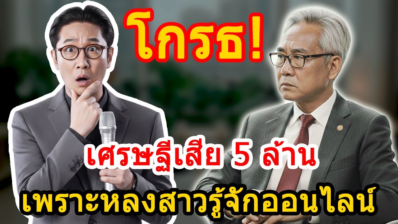 เรื่องชีวิตและครอบครัว กับ ตา: เศรษฐีเสียเงิน 5 ล้าน เพราะความรักออนไลน์