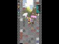 ⛏️ FALLING PICKAXE - CHAT GAME #minecraft #shortslive