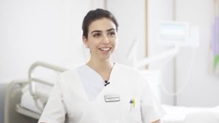 Pflegerin Perihan liebt ihren Job in der Donau-Ries Klinik Donauwörth