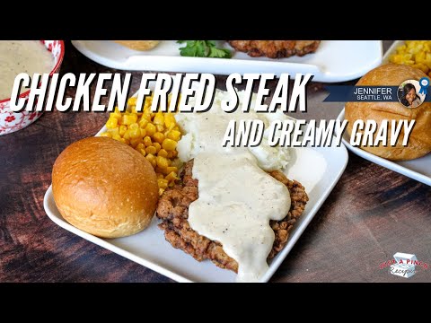 Chicken Fried Steak and Cream Gravy | comfort food recipe perfection!