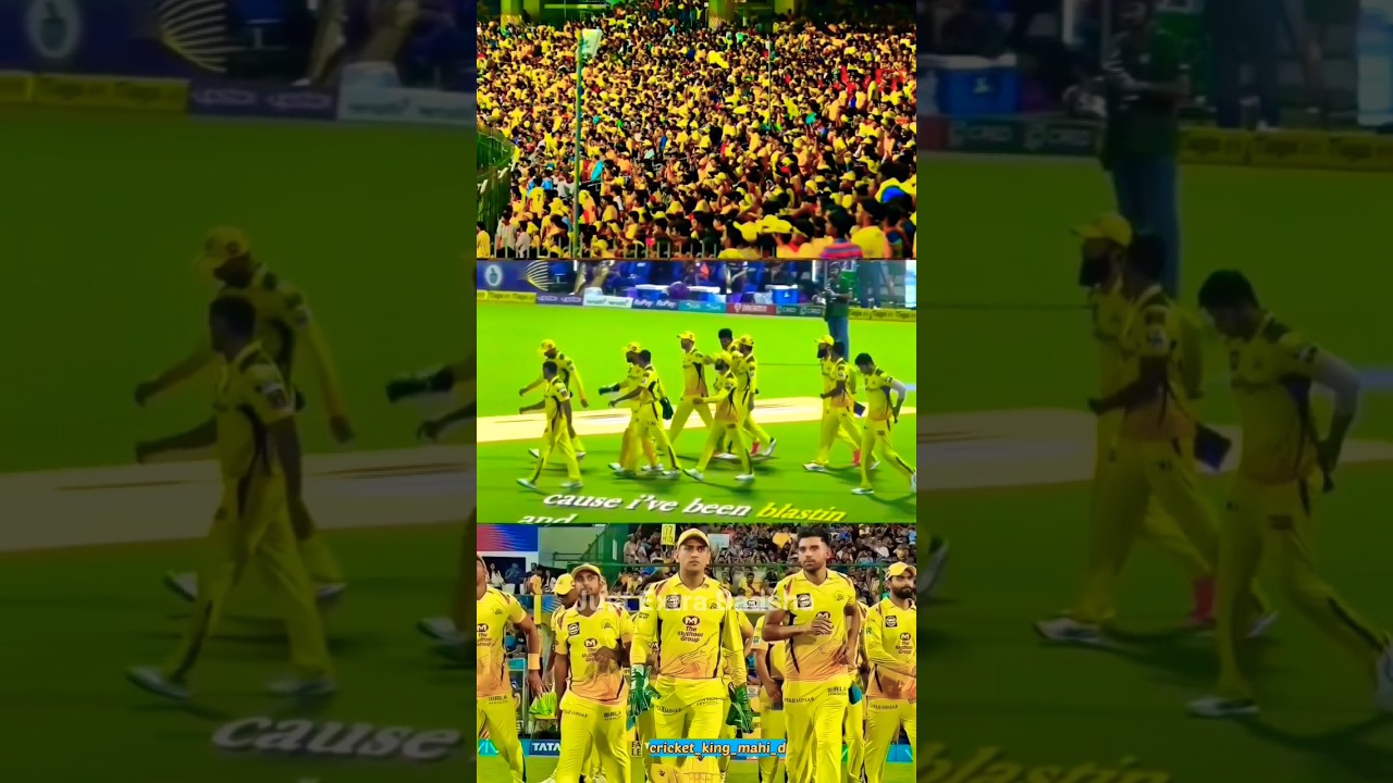 chennai express❤️‍🔥||CSK Lovers keliye special shots status video🧡|