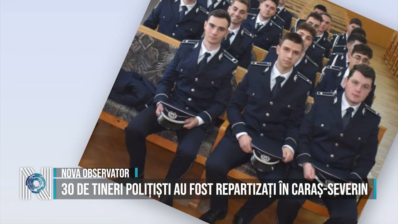 30 de tineri polițiști au fost repartizați în Caraș-Severin 30 de tineri polițiști au fost repartizați în Caraș-Severin