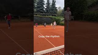 Working on Tennis Serve Rhythm