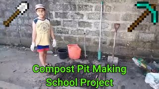 Time to Dig | Compost Pit Making School Project (Please turn on Captions)